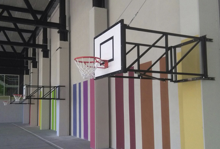Canastas baloncesto y minibasket abatibles a pared “Palermo” - Lausín y  Vicente